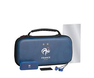 Konix FFF Pack de accesorios de juego Starter Kit para Nintendo Switch, Switch Lite y Switch OLED - Funda - Estuche de juegos - Vidrio templado - Auriculares