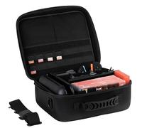 Konix Funda de protección y Transporte Big Carry Case Nintendo Switch 2 - Bolsillos para Accesorios - 14 Compartimentos para Juegos - Negro
