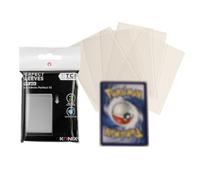 Konix Fundas para Tarjetas Perfect Sleeves 64 x 89 mm - 100 fundas - Compatible con Lorcana, Magic The Gathering, Pokémon - Plástico - Transparente