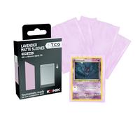 Konix fundas protectoras Lavender Matte Sleeves 66 x 91 mm - competición - 100 unidades - compatibles con Magic: The Gathering, Pokémon - plástico - color lavanda
