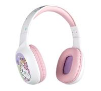 Konix Hello Kitty Auriculares supraaurales inalámbricos Bluetooth 5.3 PC, Smartphones y tabletas - Micrófono - Autonomía 30 h - Blanco y Rosa