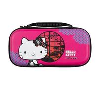 Konix Hello Kitty Funda de protección y Transporte para Consolas Nintendo Switch, Switch Lite y Switch OLED - Almacenamiento para 8 Juegos - Rosa