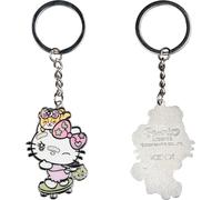 Konix Hello Kitty Llavero 4 x 4 cm - Metal - Motivo de monopatín