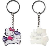 Konix Llavero Hello Kitty Metal 4 x 4 cm Motivo de unicornio