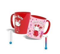 TAZA TERMOSENSIBLE KONIX HELLO KITTY KIMONO