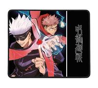 Konix Jujutsu Kaisen Alfombrilla de ratón Gaming 32 x 27 cm - Base Antideslizante - Diseño Gojo y Yuji