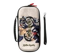 Konix Jujutsu Kaisen Funda Protectora y de Transporte para Consolas Nintendo Switch, Switch Lite y Switch OLED - Capacidad para 8 Juegos - Beige