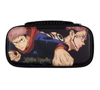 Konix Jujutsu Kaisen Funda Protectora y de Transporte para Consolas Nintendo Switch, Switch Lite y Switch OLED - Capacidad para 8 Juegos - Negro