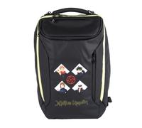 Konix Jujutsu Kaisen Mochila con correa para el hombro de protección y transporte para PC portátil de 17" - Volumen 27 l - Negro