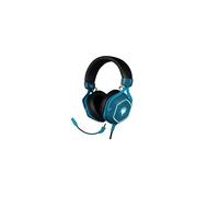 Konix Magic The Gathering Auriculares con Cable para PC - Altavoces de 50 mm - Micrófono extraíble - Cable USB de 2 m - Retroiluminación - Azul