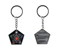 Konix Magic The Gathering Llavero - Motivo 5 colores - Negro