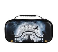 Konix Miércoles Funda de protección y Transporte Nintendo Switch, Switch Lite y Switch OLED - Espacio 8 Juegos - Diseño Nevermore Academy - Negro