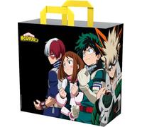 Konix My Hero Academia Bolsa de Compras 40 x 45 x 20 cm - Material reciclado - Diseño Team - Negro