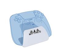 Konix Mythics Base de Carga y Soporte para Mando DualSense PS5, de Goma Antideslizante, Blanco