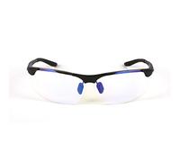 Konix Mythics Gafas protectoras para consola PS4, cristales amarillos con filtro de luz azul, negro
