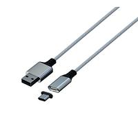 Konix Mythics Premium Cable de carga magnético de 3 m tipo A a C para mando Xbox Series X|S - Carga de alta velocidad - Blanco