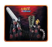 Konix Naruto Shippuden Alfombrilla de ratón Gaming de 32 x 27 cm - Base Antideslizante de Goma - Motivo Akatsuki