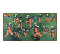 Konix Naruto Shippuden Alfombrilla de ratón Gaming XXL de 90 x 46 cm - Base Antideslizante de Goma - Diseño de Clon de Sombre