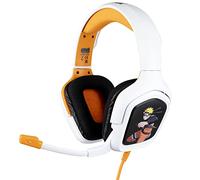 Konix Naruto Shippuden Auriculares Gaming con Cable para PS4, PS5, Switch, Xbox One y Series X|S - Micrófono - Cable de 1,5 m - Conector Jack de 3,5 mm - Diseño de Naruto