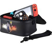Konix Naruto Shippuden Bolsa de protección y Transporte Lunch Bag para Nintendo Switch, Switch Lite y Switch OLED - Diseño de Naruto y Sasuke