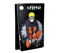 Konix Naruto Shippuden Carcasa Protectora para Consola PS5 - Silicona - Antigolpes - Antirayaduras - Motivo Naruto - Negro