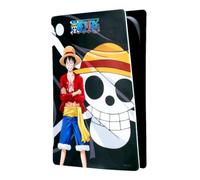 Konix One Piece - Funda Protectora para Consola PS5 (Silicona, antigolpes, Resistente a los arañazos), diseño de Luffy, Color Negro