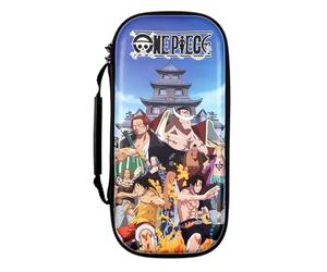 Konix One Piece Funda Protectora y de Transporte para Consola Nintendo Switch, para 8 Juegos, Motivo Marineford