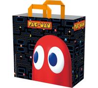 Konix Pac-Man Bolsa de Compras 40 x 45 x 20 cm - Material reciclado - Diseño laberinto