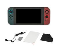 Konix Paquete de protección Mythics, Accesorios para Nintendo Switch, Protector de Pantalla para Switch, Auriculares para Juegos, paño de Limpieza, Protector de Cristal antirreflectante