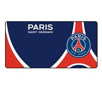 Konix PSG Alfombrilla de ratón Gaming XXL de 90 x 46 cm - Superficie en Silicona 3D Ultra Fina - Base Antideslizante de Goma - Azul, Blanco y Rojo