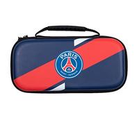 Konix PSG Funda de protección y Transporte para Consolas Nintendo Switch, Switch Lite y Switch OLED - Almacenamiento para 8 Juegos - Azul Marino y Rojo