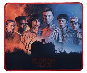 Konix Stranger Things Alfombrilla de ratón Gaming 32 x 27 cm - Superficie de Microfibra Antideslizante - Caucho - Diseño Best Friends