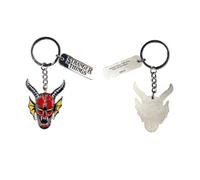 Konix Stranger Things Llavero - 4 x 4 cm - Metal - Motivo Club Hellfire
