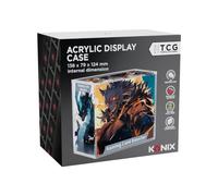 Konix Vitrina de Exhibición para Booster Box - Compatible con Magic: The Gathering y Pokémon - 138 x 79 x 124 mm - Protección Anti-UV - Acrílico