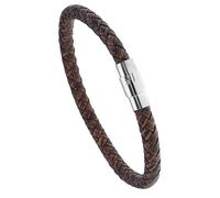 KONJEELIO Pulsera De Cuero Para Hombres, Pulsera Trenzada De Giro Simple, Color Sólido, Pulsera De Cuero Tejido, Pulseras, Joyería Con Dijes Punk Vintage, Idea De Regalo Para Hombres Y Mujeres, Ma