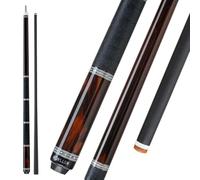 KONLLEN Serie AXA de taco de billar de fibra de carbono con incrustaciones hechas a mano, palo de billar de baja deflexión para torneos de nivel competitivo para jugadores profesionales (preciso