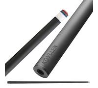 KONLLEN - Taco de carambola, con empuñadura individual, cojín, eje de fibra de carbono, billar, 12 mm, Uni-Loc, radial, articulación de 3/8 x 8