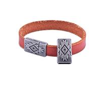 KONMAY 5 juegos de cierres magnéticos de joyería de 10 x 2 mm para hacer pulseras (peltre antiguo)