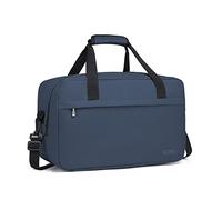 Kono Bolsa de Viaje Ligero 35x20x20 Ryanair Equipaje de Mano con Correa para el Hombro 14L (Azul Marino)
