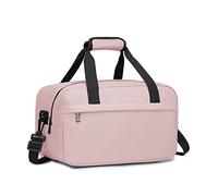 Kono Bolsa de Viaje Ligero 35x20x20 Ryanair Equipaje de Mano con Correa para el Hombro 14L (Rosa)