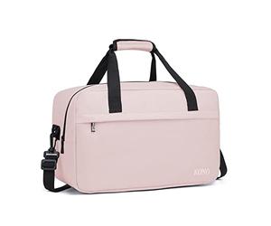 Kono Bolsa de Viaje Ligero 40 x 20 x 25 Ryanair Equipaje de Mano con Correa para el Hombro 20L (Rosa)