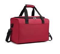 Kono Bolsa de Viaje Ligero 40x20x25 Pulgadas Bolso de Viaje Equipaje de Mano Segundo Equipaje para Vuelos en Ryanair 20L Burgundy