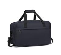 Kono Bolsa de Viaje Ligero 40x20x25 Ryanair Equipaje de Mano con Correa para el Hombro 20L (Azul Oscuro)