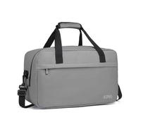 Kono Bolsa de Viaje Ligero 40x20x25 Ryanair Equipaje de Mano con Correa para el Hombro 20L (Gris)