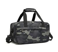 Kono Bolsa de Viaje Ligero 40x20x25 Ryanair Equipaje de Mano con Correa para el Hombro 20L(Musgo)