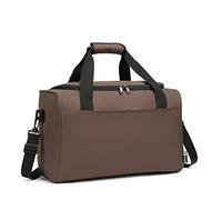 Kono Bolsa de Viaje Ligero, Mochila Viaje Cabina Avion 40x20x25, Bolsa de Viaje pequeño, Bolsa de Deporte, Bolsa de Hospital, Brown