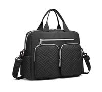 Kono EQ2248, Bolso Cambiador para bebé Unisex Adulto, Black, Small