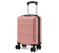 Kono Maleta Cabina 40x30x20 cm con Ruedas Desmontables - ABS+PC para Equipaje de Mano, Cumple con Ryanair, Vueling e Iberia Express (Nude)