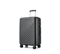 Kono Maleta rígida con Ruedas giratorias, Equipaje facturable Ligero, Maleta Mediana para Viajes y Negocios, 66,5 x 45,5 x 25 cm, Gris