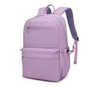 Kono Mochila Escolar Adolescente Mujer Hombre, Mochilas Instituto Ligera Impermeable 15.6 Pulgadas Portátil, Mochila Casual Viaje Trabajo Colegio Universidad (Morado)